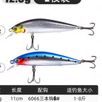 Minnow Hard Bait, Slow Sinking & Floating, 5–14 g (0.18–0.49 oz) – option photo