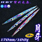 Crescent Fast-Sink Metal Jig, 40–100 g (1.4–3.5 oz), No Hooks – option photo