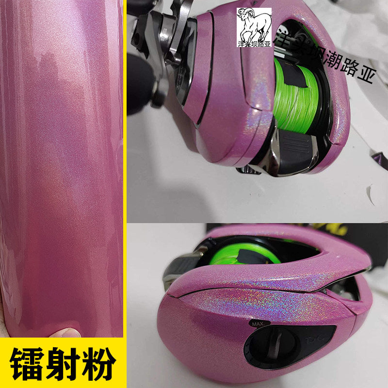 Baitcasting Reel Protective Wrap Film Sticker, Left/Right Handle – option photo