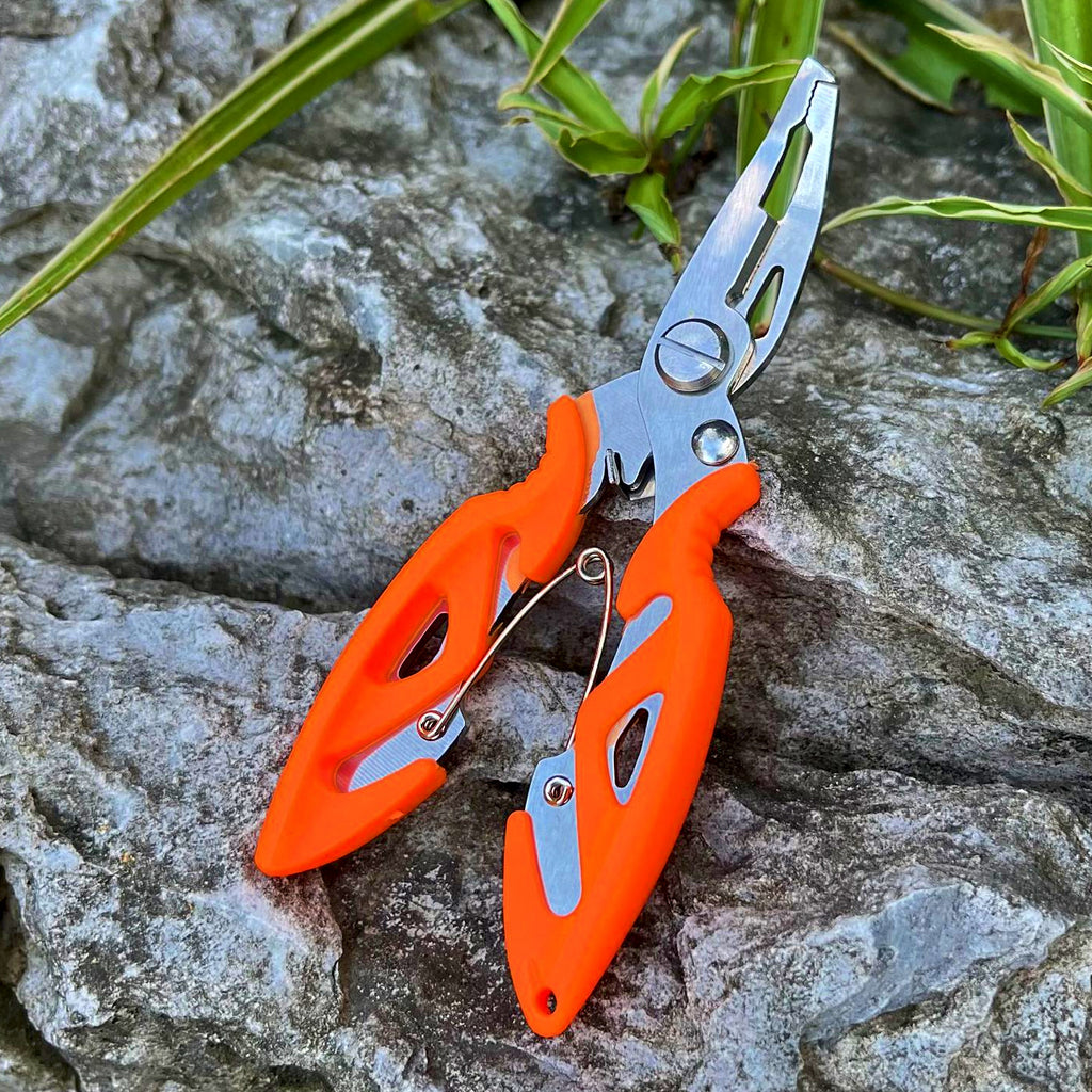 Fishing Pliers, Stainless Steel, Braid Cutter & Split Ring – option photo