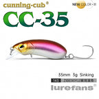 Mini Minnow Lure, Slow Sinking & Floating, 3–5 g (0.11–0.18 oz) – option photo