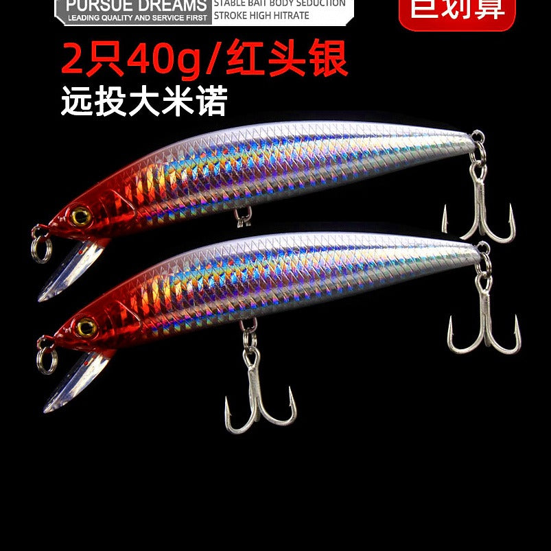 Sinking Minnow Lure, 40 g or 60 g (1.4 oz / 2.1 oz) – option photo