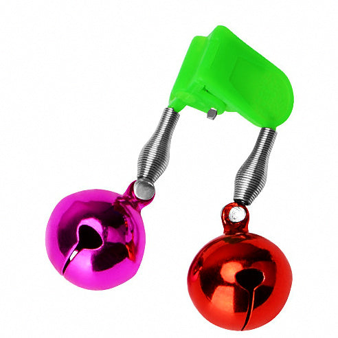Rod Tip Bite Alarm Bells & Lights, Clip-On or Spiral – option photo