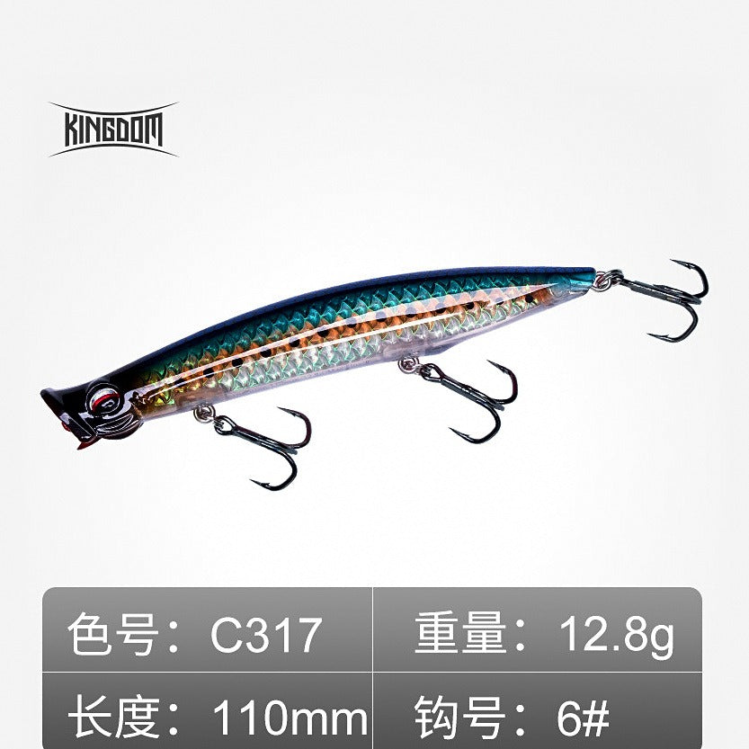 Floating Topwater Popper Lure, 7.5–18.5 g (0.26–0.65 oz) – option photo