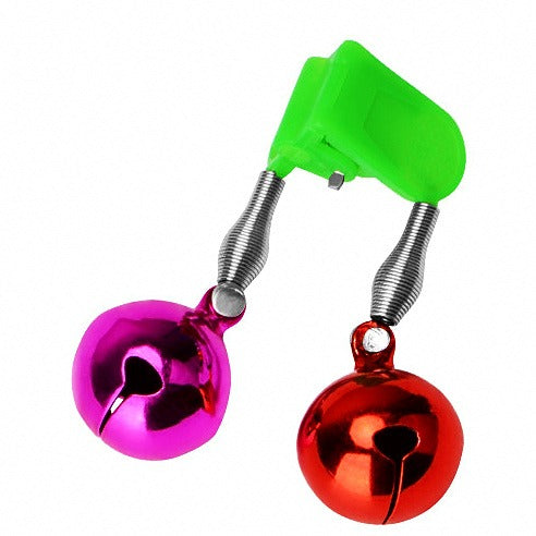 Rod Tip Bite Alarm Bells & Lights, Clip-On or Spiral – option photo