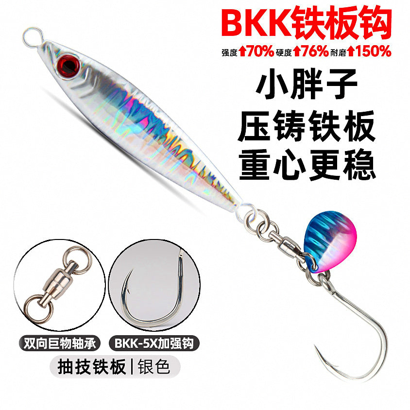 Die-Cast Metal Jig with Spinner Hook, 30–100 g (1.1–3.5 oz) – option photo