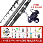 Carbon Surf Casting Rod, Extra Hard, 2.1–5.4 m (7–18 ft) – option photo