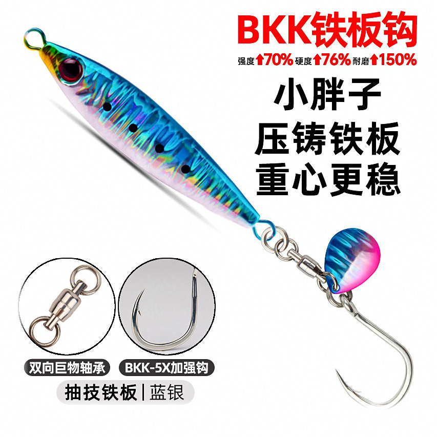 Die-Cast Metal Jig with Spinner Hook, 30–100 g (1.1–3.5 oz) – option photo