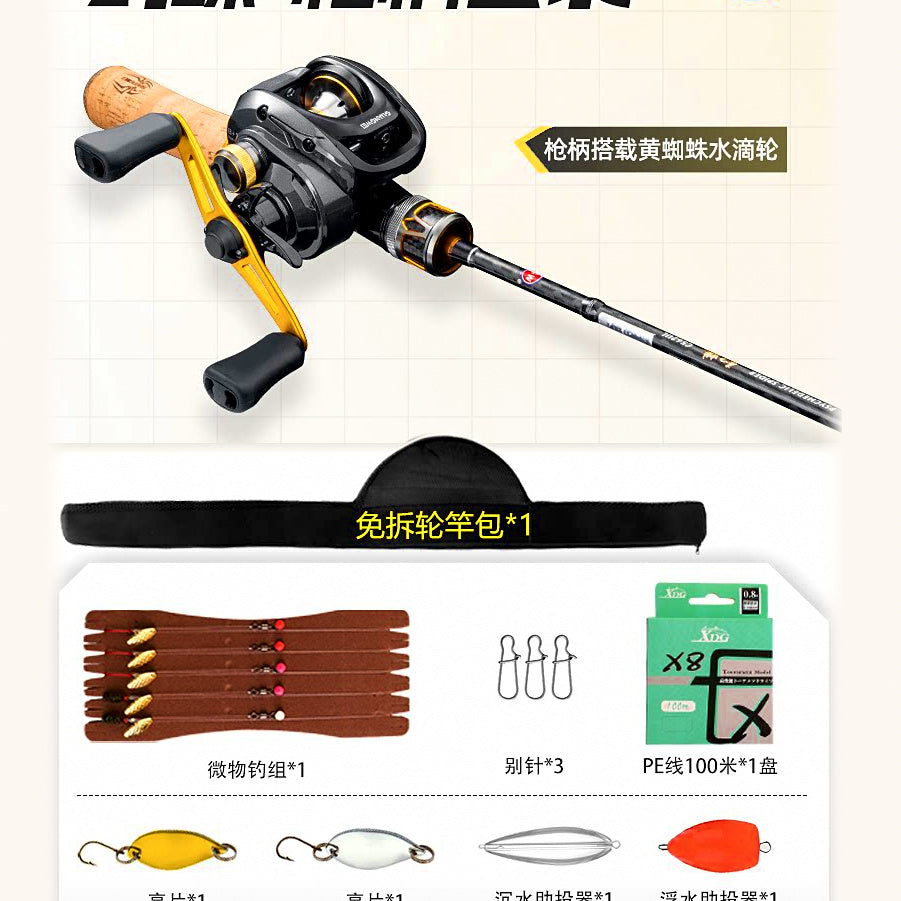 2-Piece Carbon Lure Rod, UL/L/ML, 1.5–2.4 m (4.9–7.9 ft) – option photo