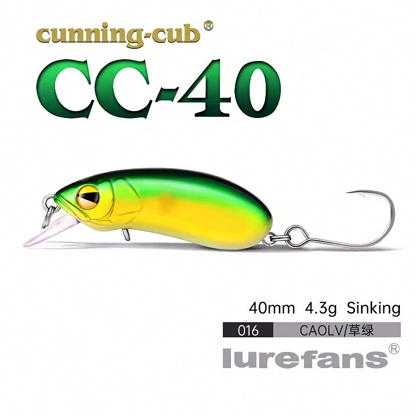 Mini Minnow Lure, Slow Sinking & Floating, 3–5 g (0.11–0.18 oz) – option photo