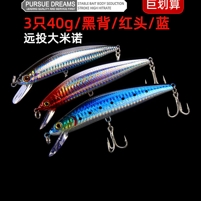 Sinking Minnow Lure, 40 g or 60 g (1.4 oz / 2.1 oz) – option photo