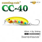 Mini Minnow Lure, Slow Sinking & Floating, 3–5 g (0.11–0.18 oz) – option photo