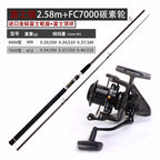 XXXH 2-Piece Carbon Lure Rod, 2.58–3.3 m (8.5–10.8 ft) – option photo