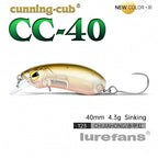 Mini Minnow Lure, Slow Sinking & Floating, 3–5 g (0.11–0.18 oz) – option photo