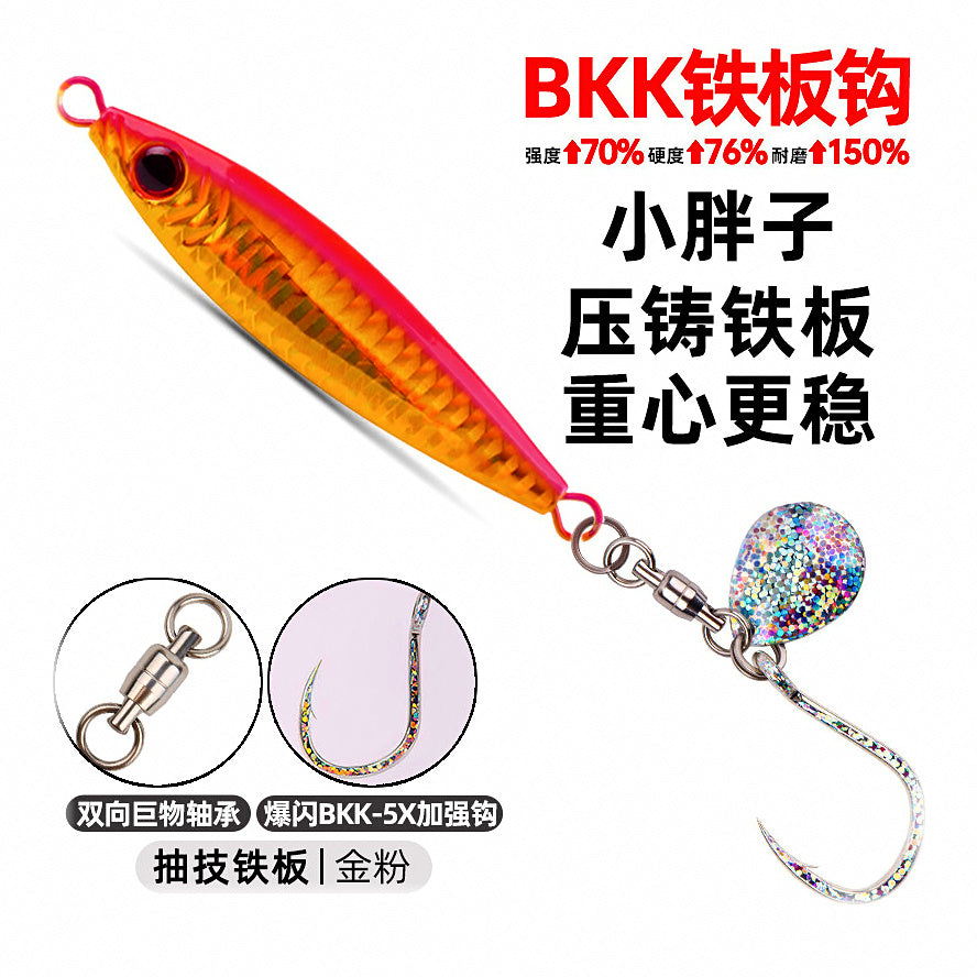 Die-Cast Metal Jig with Spinner Hook, 30–100 g (1.1–3.5 oz) – option photo