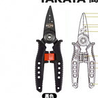 Fishing Pliers, Braid Scissors, Fish Gripper & Lanyard – option photo