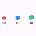 Coated Split Shot Sinkers, G2–9B, 0.014–0.145 oz (0.4–4.1 g) – option photo