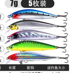 Minnow Hard Bait, Slow Sinking & Floating, 5–14 g (0.18–0.49 oz) – option photo
