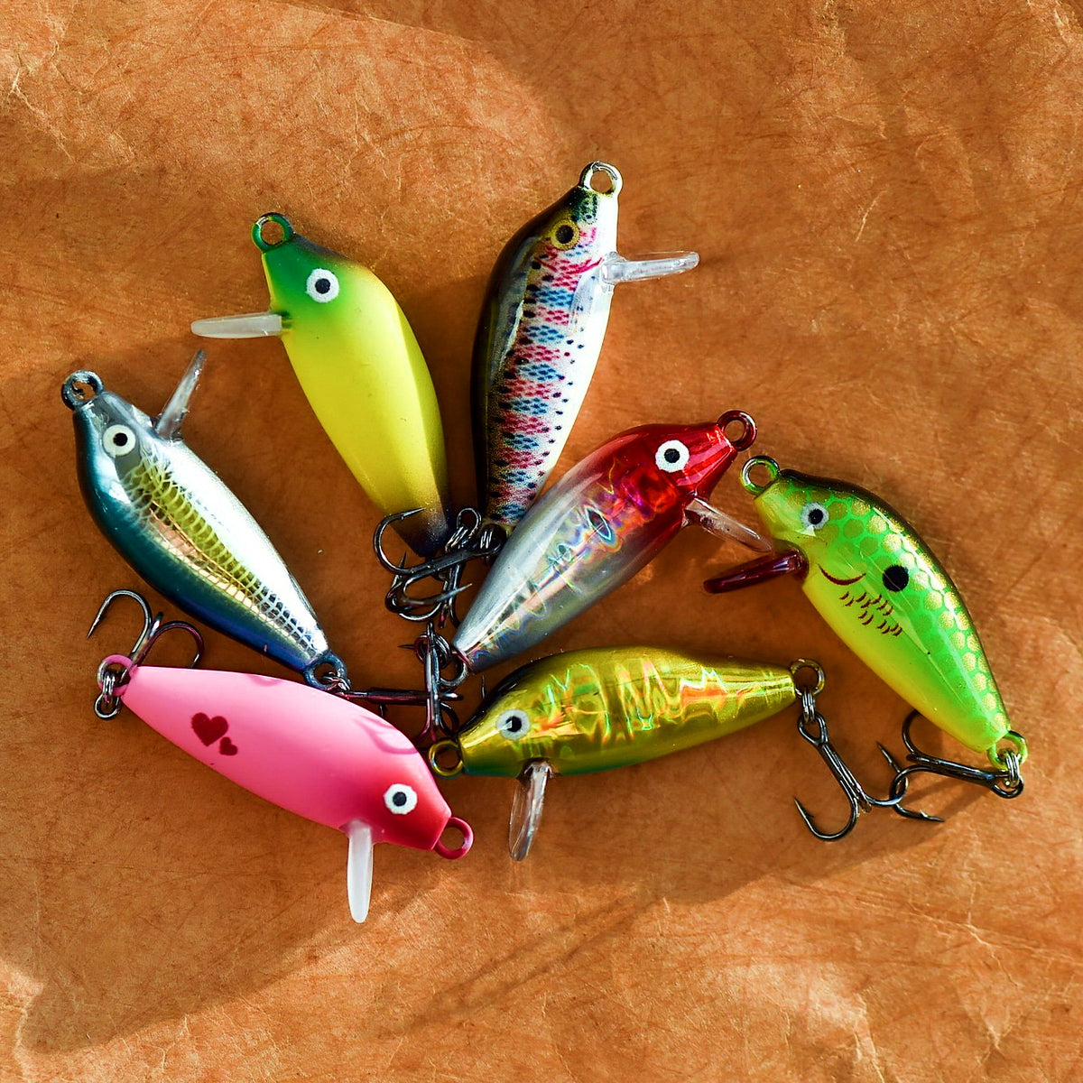 Micro Minnow Hard Bait, Concave Lip, 2.6/5 g (0.09/0.18 oz) – option photo