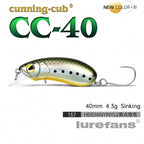 Mini Minnow Lure, Slow Sinking & Floating, 3–5 g (0.11–0.18 oz) – option photo