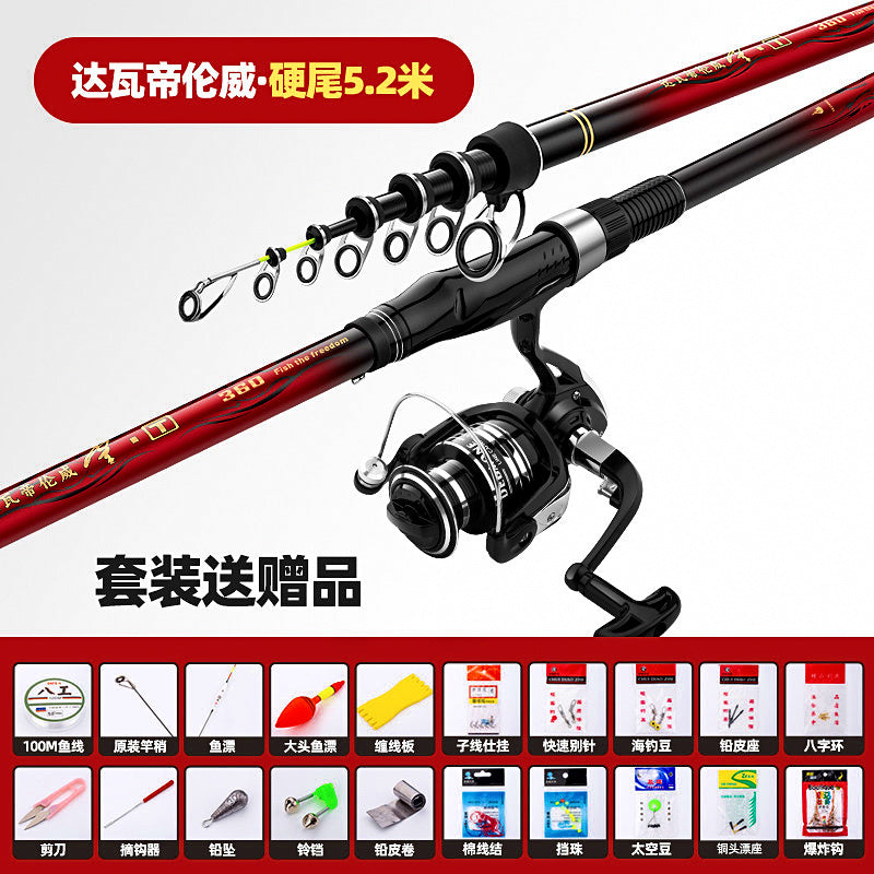 Telescopic Carbon Iso Float Rod, 2.4–6.0 m (7.9–19.7 ft) – option photo