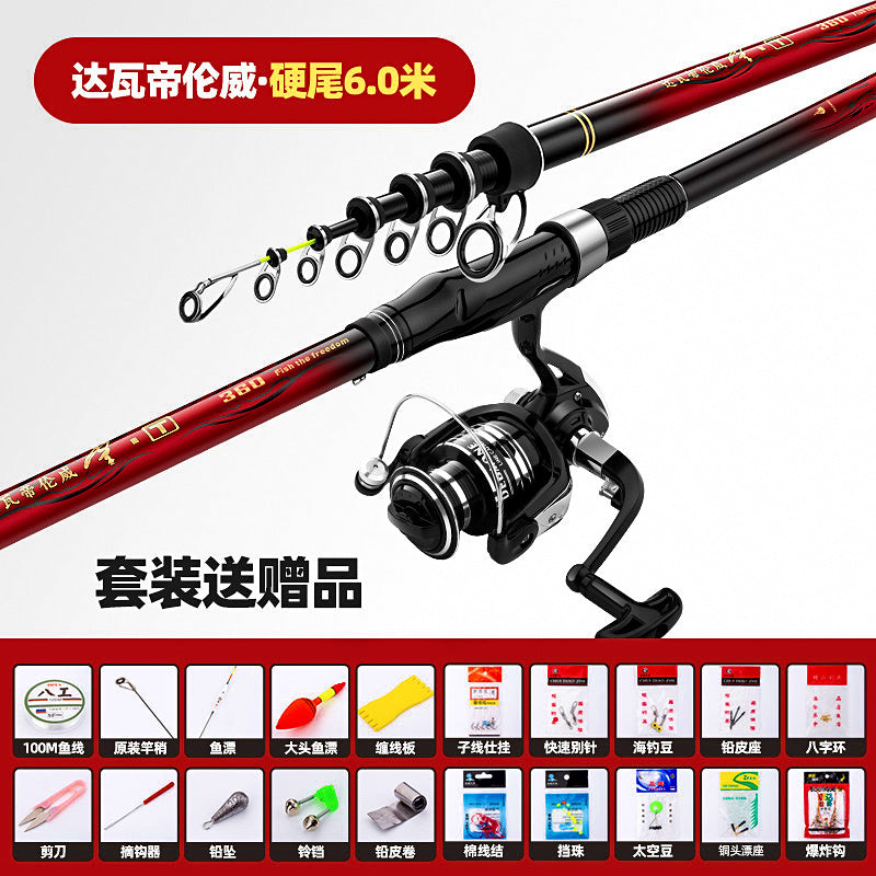 Telescopic Carbon Iso Float Rod, 2.4–6.0 m (7.9–19.7 ft) – option photo