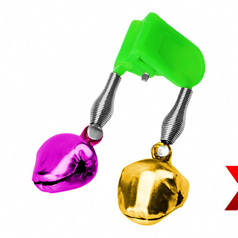 Rod Tip Bite Alarm Bells & Lights, Clip-On or Spiral – option photo