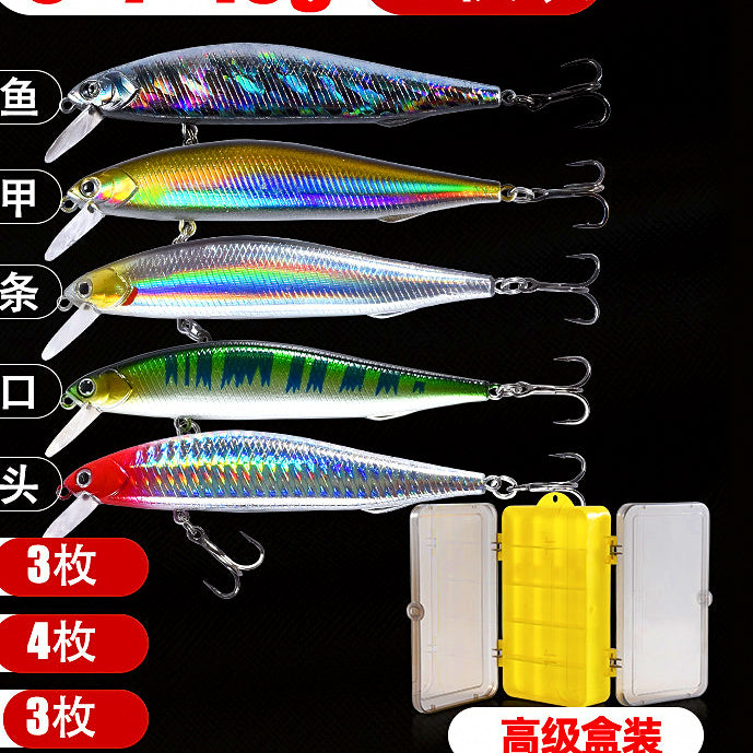 Minnow Hard Bait, Slow Sinking & Floating, 5–14 g (0.18–0.49 oz) – option photo