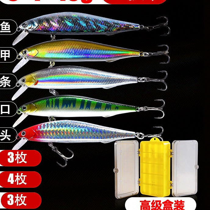 Minnow Hard Bait, Slow Sinking & Floating, 5–14 g (0.18–0.49 oz) – option photo