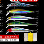 Minnow Hard Bait, Slow Sinking & Floating, 5–14 g (0.18–0.49 oz) – option photo