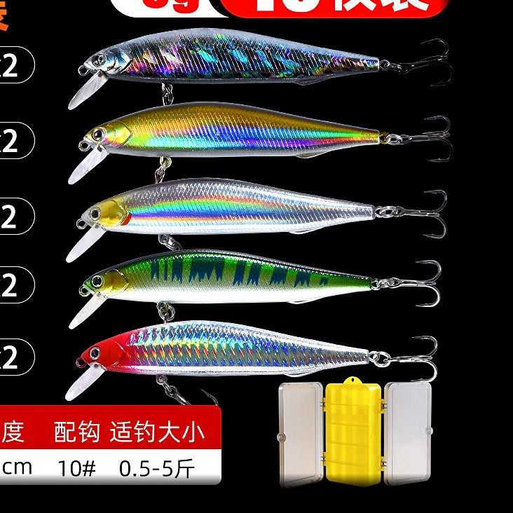 Minnow Hard Bait, Slow Sinking & Floating, 5–14 g (0.18–0.49 oz) – option photo