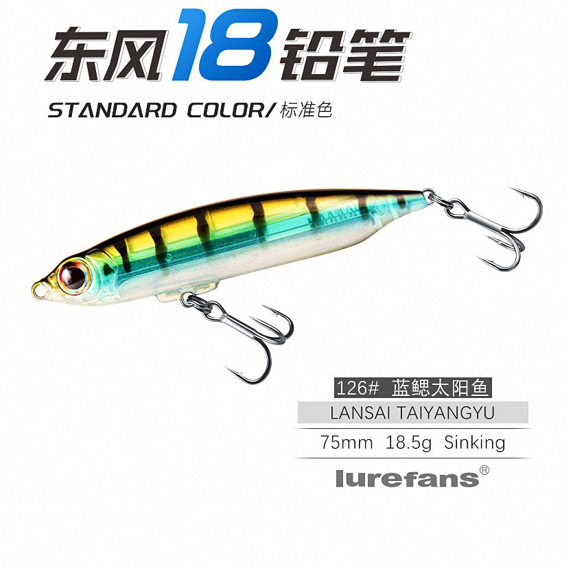 Sinking Pencil Lure, 12–28 g (0.42–0.99 oz) – option photo