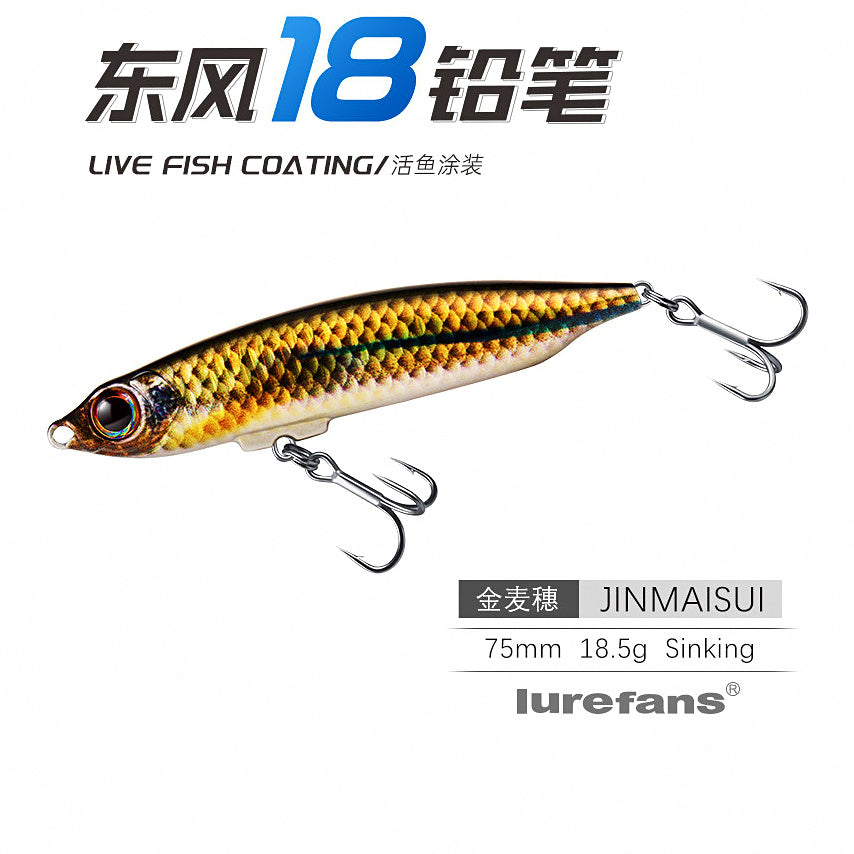 Sinking Pencil Lure, 12–28 g (0.42–0.99 oz) – option photo