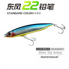 Sinking Pencil Lure, 12–28 g (0.42–0.99 oz) – option photo